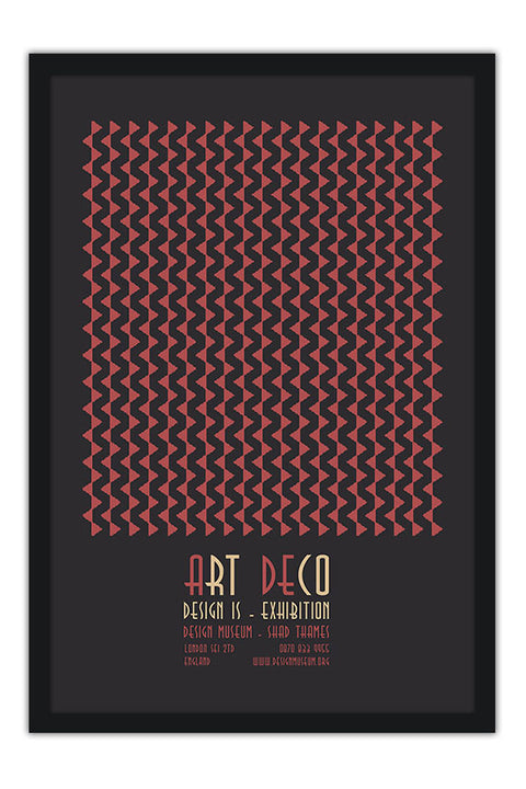 Poster Coleção - Design is Exhibition - Art Deco