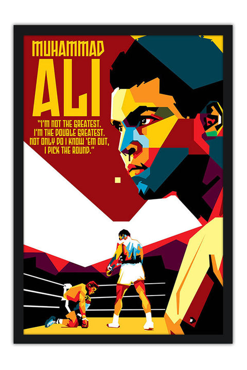 Poster Muhammad Ali - Pop Art