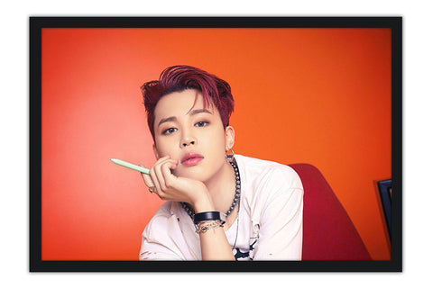 Poster Park Ji Min - Bts - Cantor - K-Pop