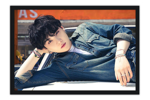 Poster Suga Min Yoon Gi - Bts - Cantor - K-Pop