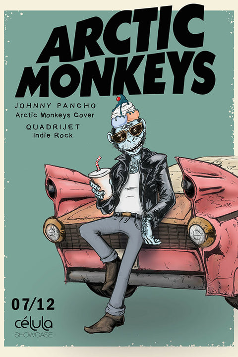 Poster Arctic Monkeys - Bandas de Rock