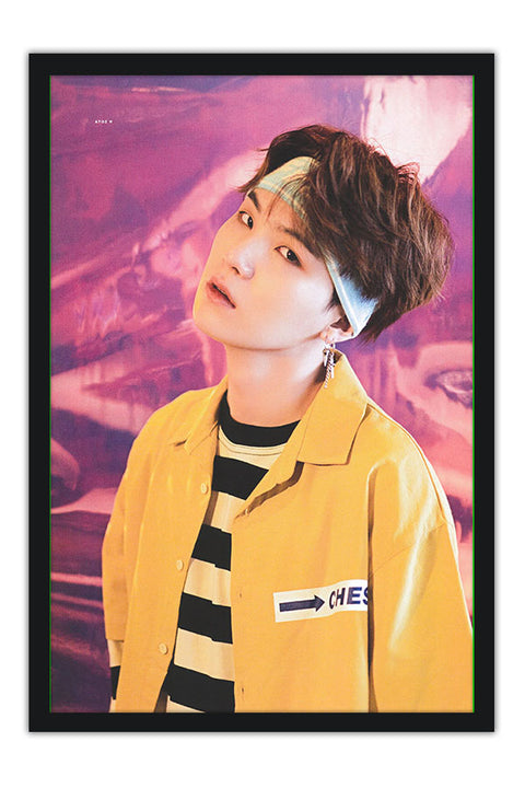 Poster Suga Min Yoon Gi - Bts - Cantor - K-Pop