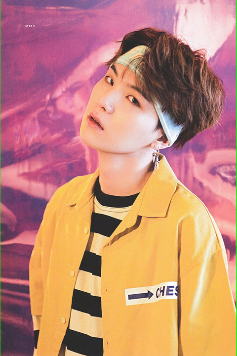 Poster Suga Min Yoon Gi - Bts - Cantor - K-Pop