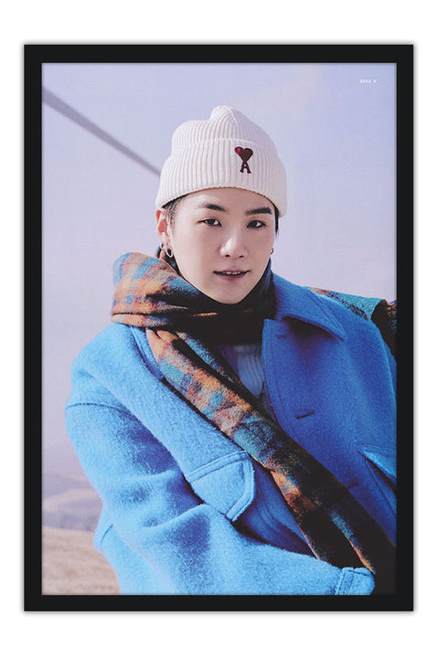 Poster Suga Min Yoon Gi - Bts - Cantor - K-Pop