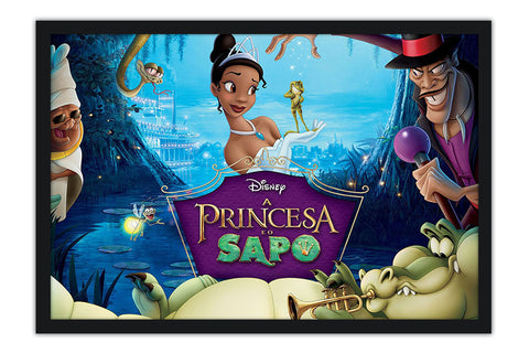 Poster A Princesa E O Sapo - Filmes - Infantis