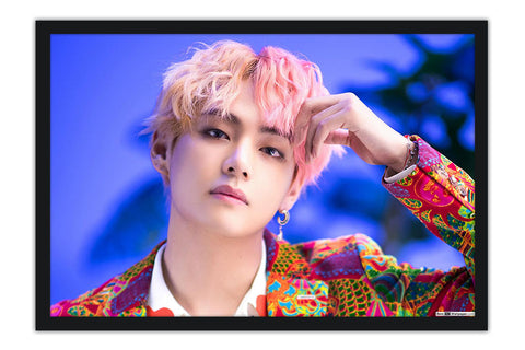 Poster V - Bts - Kim Tae Hyung - Cantor - K-Pop