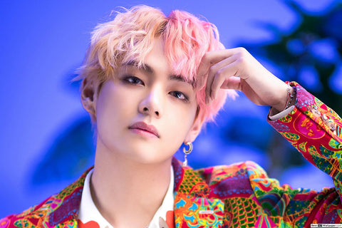 Poster V - Bts - Kim Tae Hyung - Cantor - K-Pop