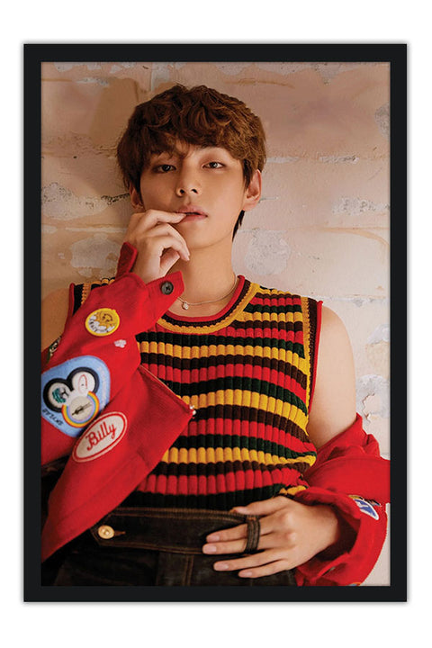 Poster V - Bts - Kim Tae Hyung - Cantor - K-Pop