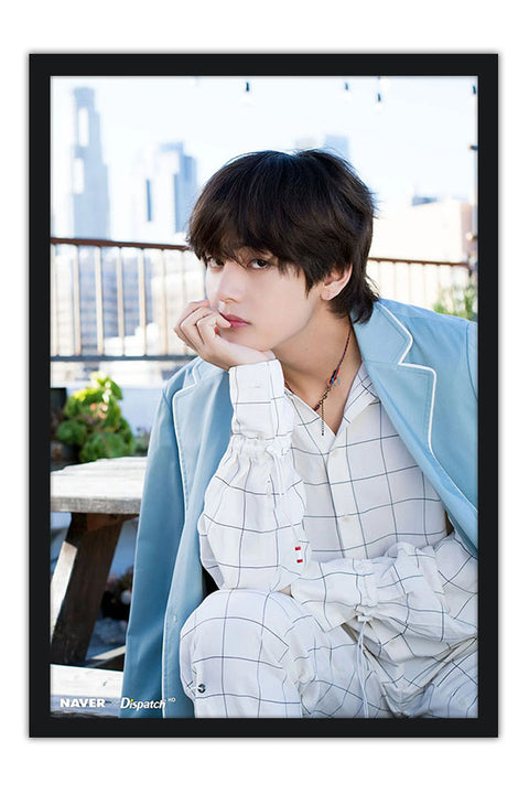 Poster V - Bts - Kim Tae Hyung - Cantor - K-Pop