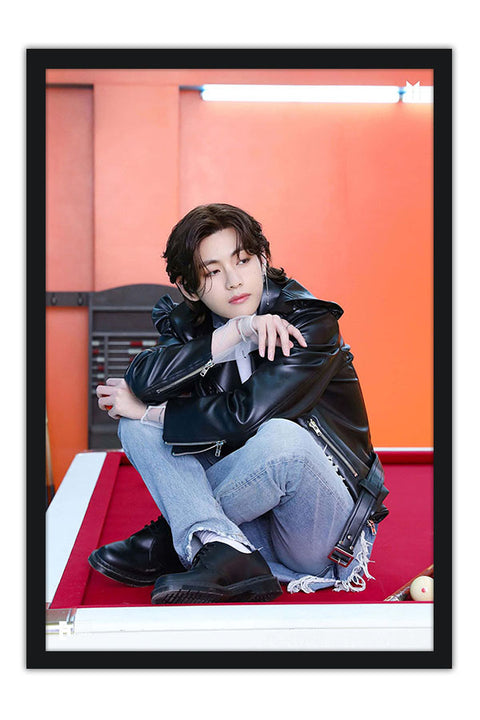 Poster V - Bts - Kim Tae Hyung - Cantor - K-Pop