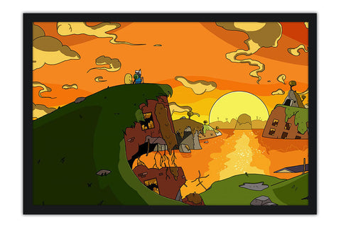 Poster A Hora Da Aventura - Adventure Time - Infantil