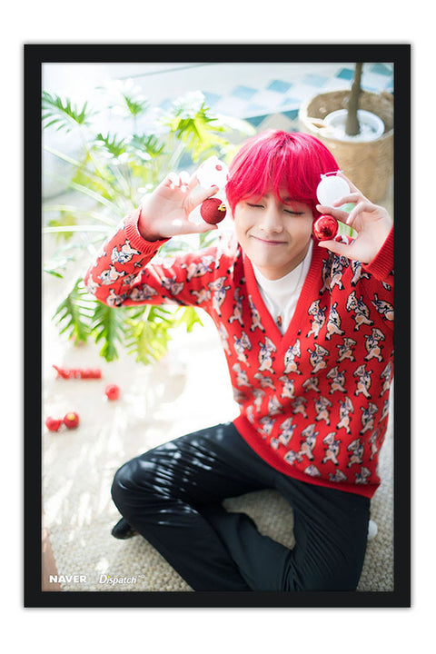 Poster V - Bts - Kim Tae Hyung - Cantor - K-Pop