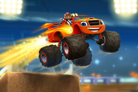 Poster Blaze And The Monsters Machine - Infantil