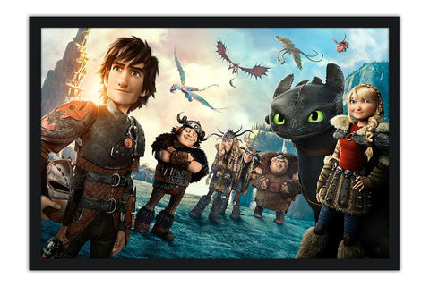 Poster Como Teinar O Seu Dragao 3 - Filmes - Infantil