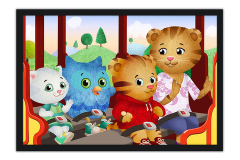 Poster Daniel Tigre - Infantil