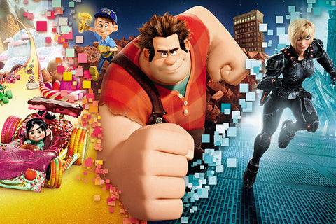 Poster Detona Ralph - Filmes - Infantil
