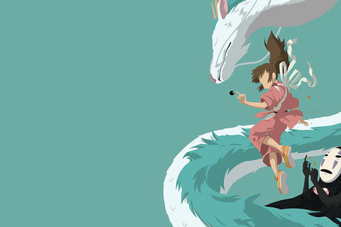 Poster A Viagem De Chihiro - Spirited Away - Estudio Ghibli - Filmes
