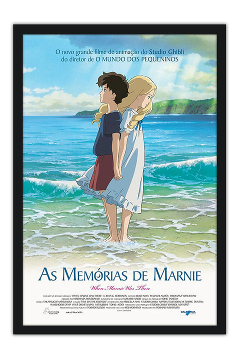 Poster As Memorias De Marnie - Estudio Ghibli - Filmes