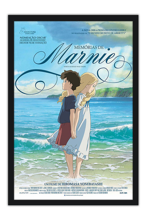 Poster As Memorias De Marnie - Estudio Ghibli - Filmes