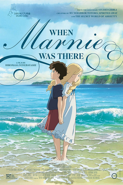Poster As Memorias De Marnie - Estudio Ghibli - Filmes