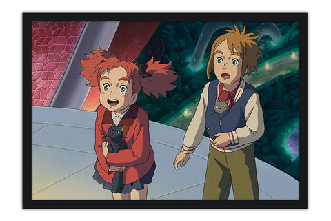 Poster Maria E A Flor Da Feiticeira - Estudio Ghibli - Filmes