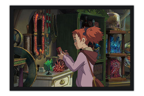 Poster Maria E A Flor Da Feiticeira - Estudio Ghibli - Filmes