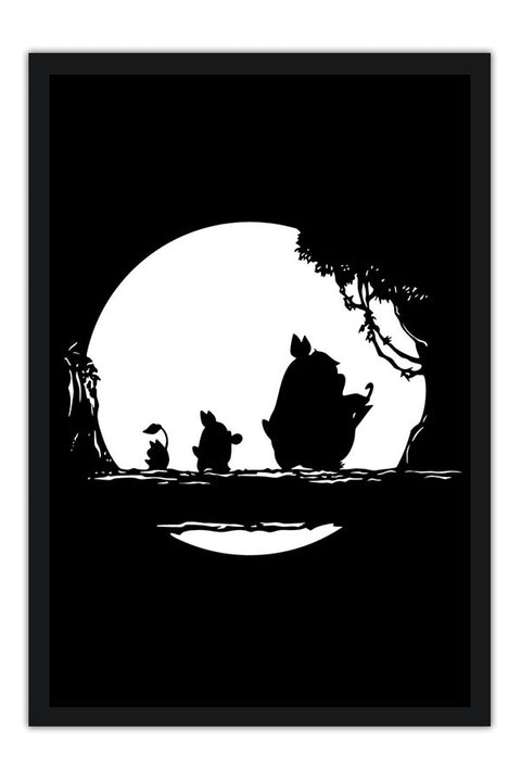 Poster Meu Amigo Totoro - Estudio Ghibli - Filmes