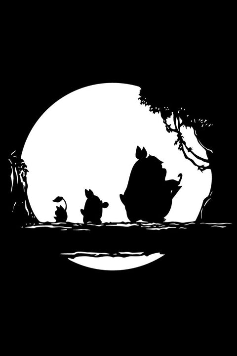 Poster Meu Amigo Totoro - Estudio Ghibli - Filmes