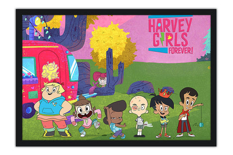 Poster Garotas Harvey - Infantil