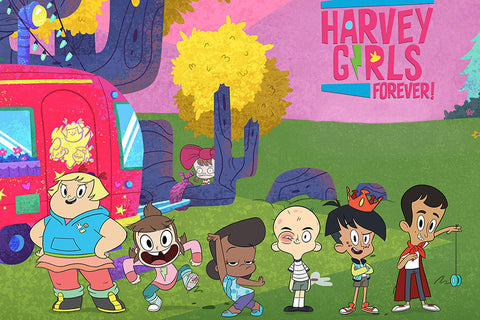 Poster Garotas Harvey - Infantil