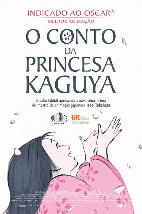 Poster O Conto Da Princesa Kaguya - Estudio Ghibli - Filmes