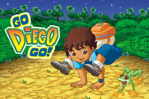 Poster Go Diego Go - Infantil