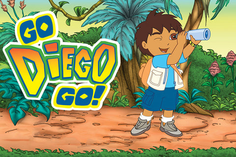 Poster Go Diego Go - Infantil