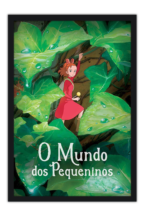 Poster O Mundo Dos Pequeninos - Estudio Ghibli - Filmes