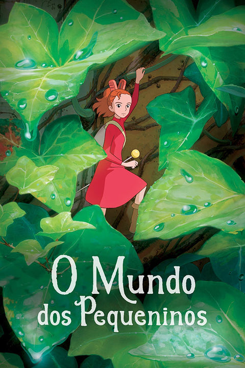Poster O Mundo Dos Pequeninos - Estudio Ghibli - Filmes