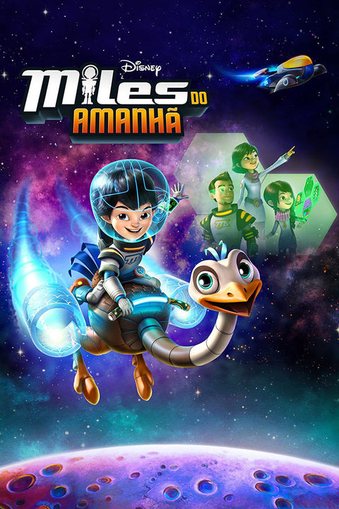 Poster Miles Do Amanha - Infantil