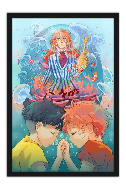 Poster Ponyo - Estudio Ghibli - Filmes