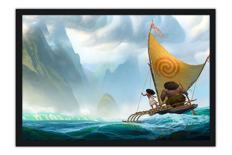 Poster Moana - Princesa - Disney - Filmes - Infantis