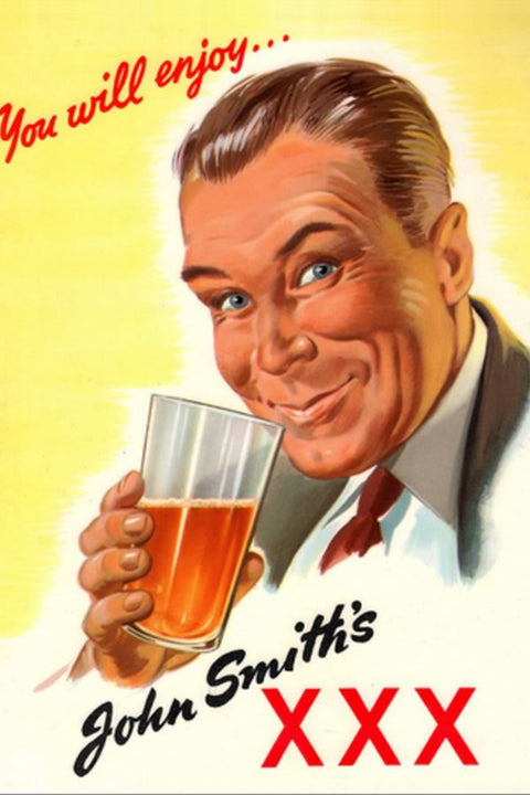 Poster Cerveja Jogn Smiths - Vintage - Retrô
