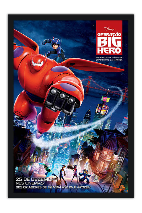 Poster Operação Big Hero - Filmes - Infantis