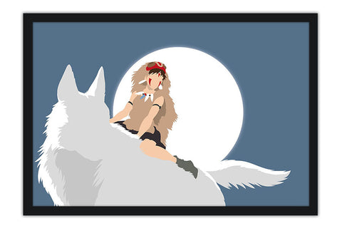 Poster Princesa Mononoke - Estudio Ghibli - Filmes