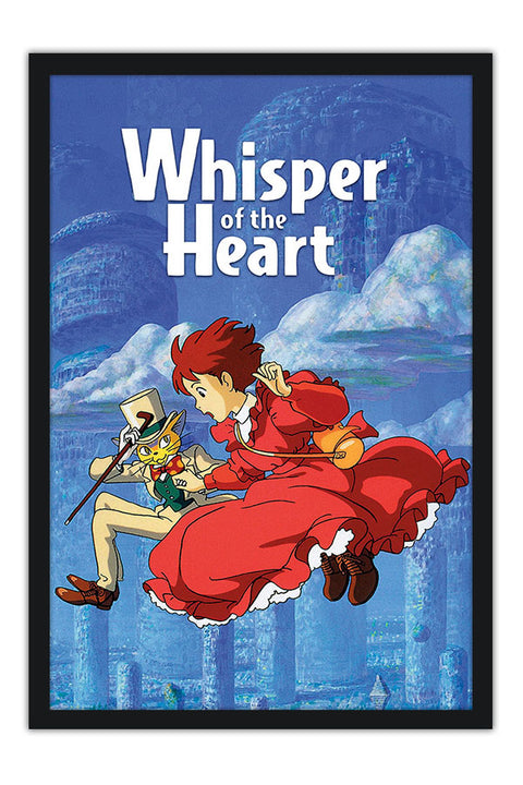 Poster Sussuros do Coração - Estudio Ghibli - Filmes