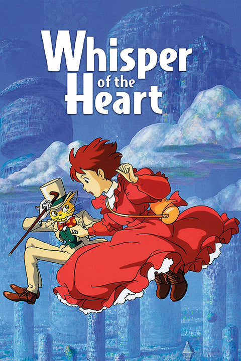 Poster Sussuros do Coração - Estudio Ghibli - Filmes