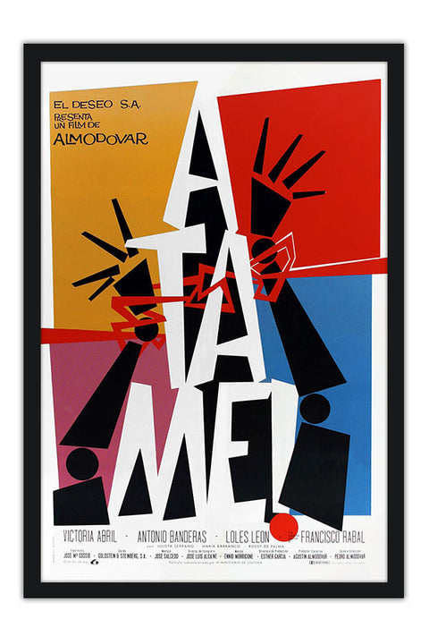 Poster Ata-me! - Almodovar - Filmes