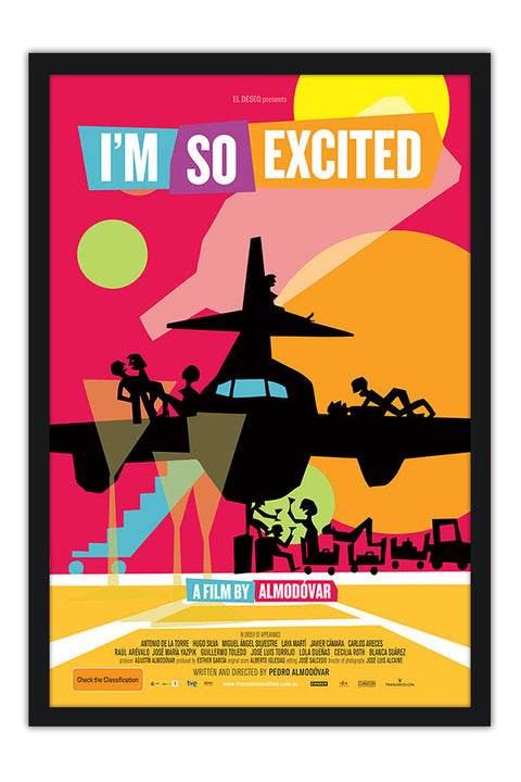 Poster I’m So Excited - Almodovar - Filmes