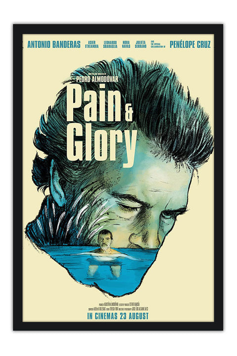 Poster Pain & Glory - Almodovar - Filmes