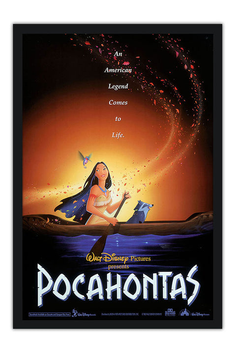 Poster Pocahontas - Retro - Princesas - Disney - Filmes - Infantis