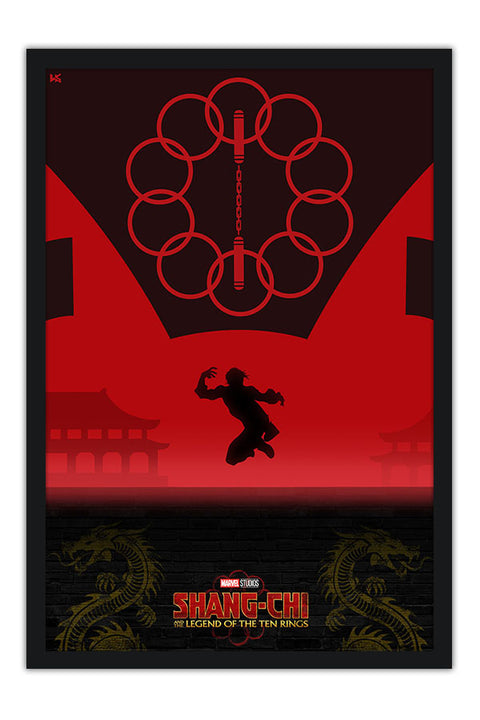 Poster Shang Chi e A Lenda dos Anéis - Filmes