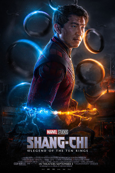 Poster Shang Chi e A Lenda dos Anéis - Filmes