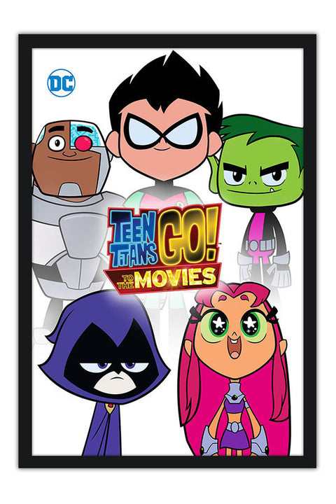 Poster Teen Titans Go - Jovens Titãns - Infantil